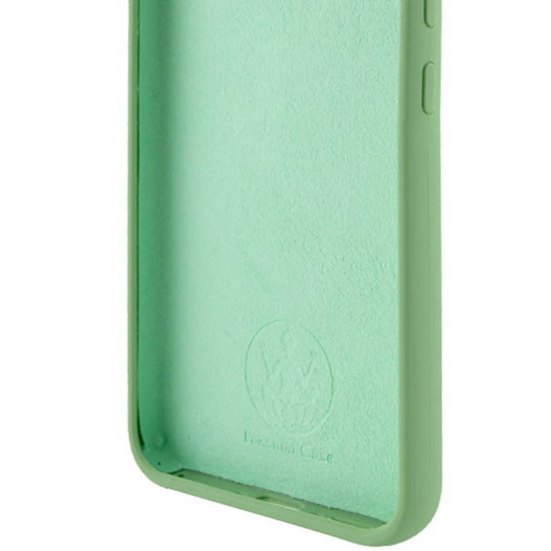 Чохол Silicone Case Lakshmi Premium із закритою камерою для TECNO Pop 5 LTE – М'ятний / Mint. Фото 2 з 3
