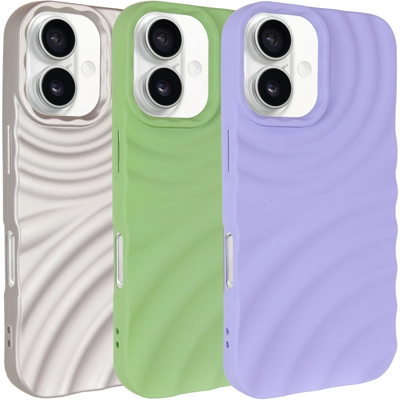 Чехол TPU MonoWave для Apple iPhone 16 фото 2 из 2