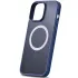 TPU+PC чехол Metal Buttons with Magnetic Fit для Apple iPhone 13 (6.1") – Синий / Navy Blue. Фото 4 из 4