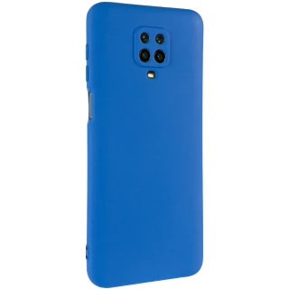 Цветной силиконовый чехол GETMAN с закрытой камерой на Xiaomi Redmi Note 9s / Note 9 Pro / Note 9 Pro Max фото 1 из 6