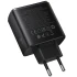 МЗП Hoco C160A Upgrade PD65W+QC3.0 (1USB-A/2C) – Black. Фото 3 з 6