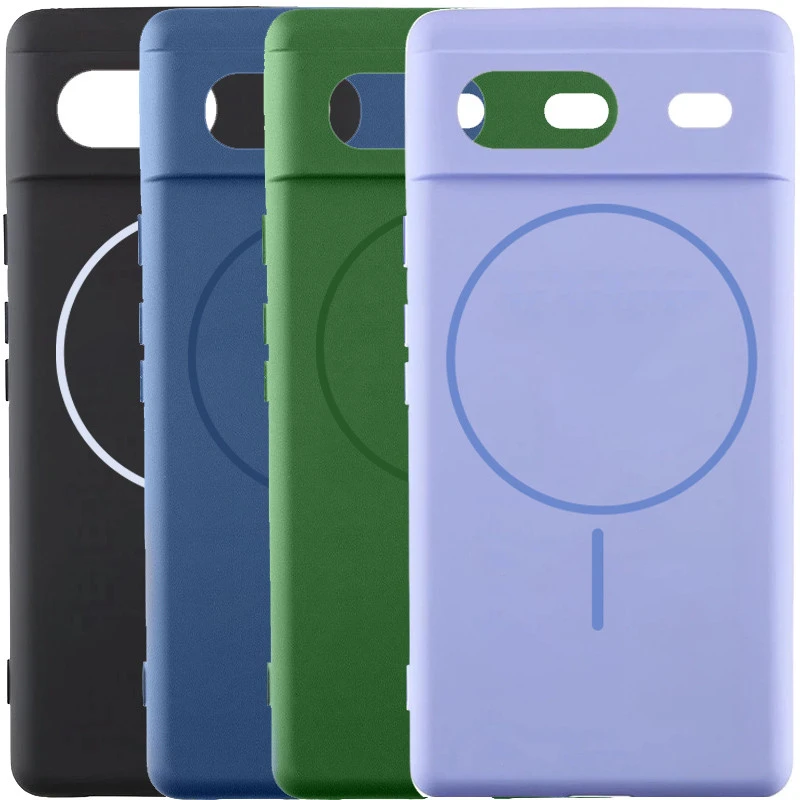 Силіконовий чохол Lakshmi MagFit з захистом камери для Google Pixel 9a фото 1 з 1