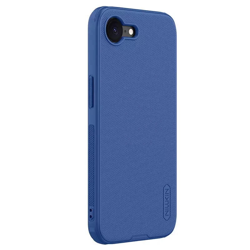 Пластиковая накладка Nillkin Pro для Apple iPhone 17e (6.1") – Синий / Blue. Фото 3 из 6