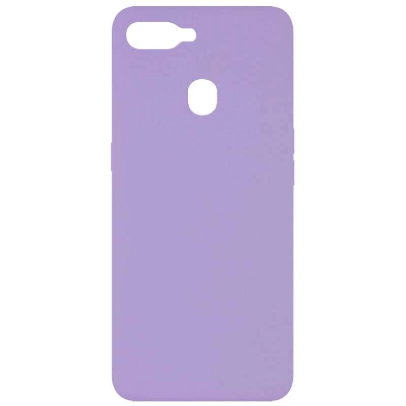 

Чохол Silicone Case без лого на Oppo A5s / Oppo A12 (Бузковий / Dasheen)