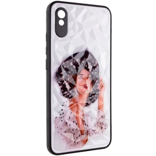 Скляний чохол Prisma Ladies на Xiaomi Redmi 9A — Girl in a hat