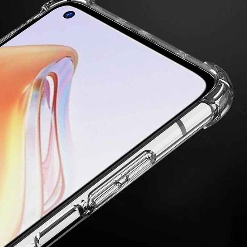 Ультратонкий силіконовий чохол GETMAN з критими бортами та камерою для Xiaomi Mi 10T – Безбарвний (прозорий). Фото 3 з 6