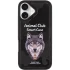 TPU+PC чехол Animal Club для Apple iPhone 17 (6.3") – Black. Фото 4 из 8