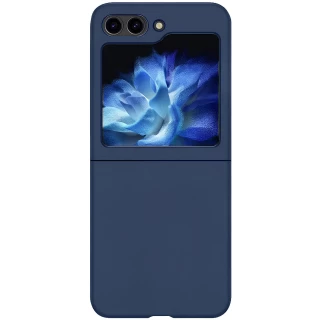 Чехол Foldables Silicone Cover Lakshmi (AAA) для Xiaomi Mix Flip — Темно-синий / Midnight blue