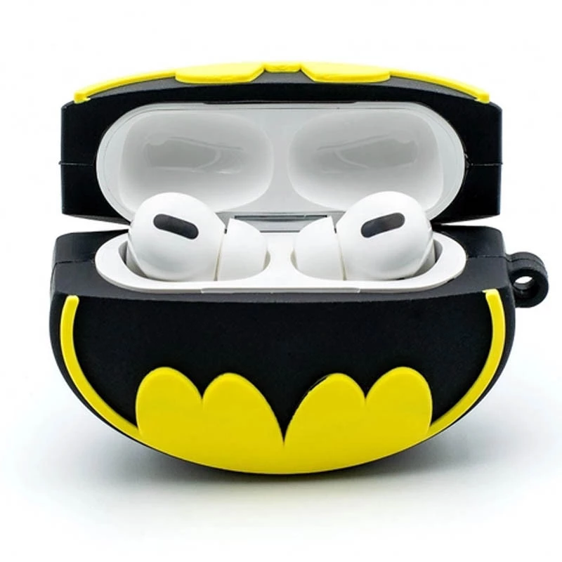 Силіконовий футляр Marvel & DC series для навушників AirPods 3 + кільце – Batman New 2. Фото 2 з 2