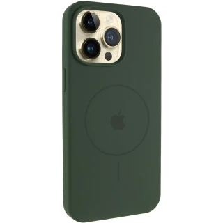Чехол Silicone Case Full Protective (AA) V2 with MagSafe для Apple iPhone 16e (6.1") фото 1 из 6