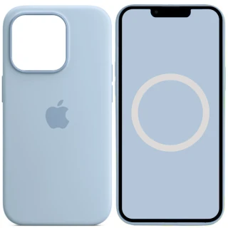 Чехол Silicone case (AAA) with Magsafe and Animation для Apple iPhone 14 Pro Max (6.7") фото 1 из 4