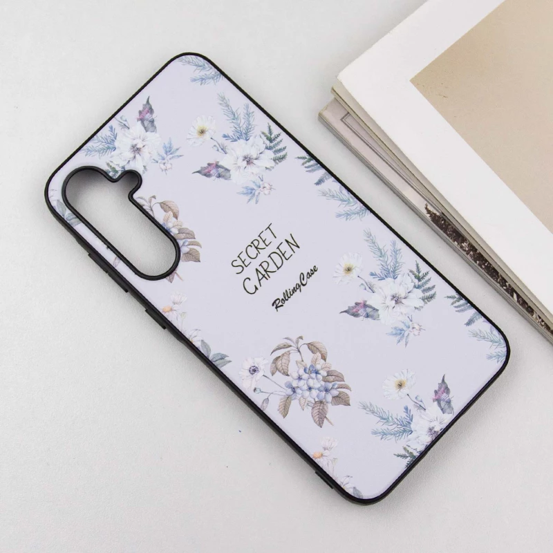 TPU+PC чехол Secret Garden для Samsung Galaxy A35 – White. Фото 7 из 11