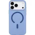 Чехол PC Matte Color with Magnetic Fit для Apple iPhone 15 Pro Max (6.7") – Blue. Фото 1 из 1