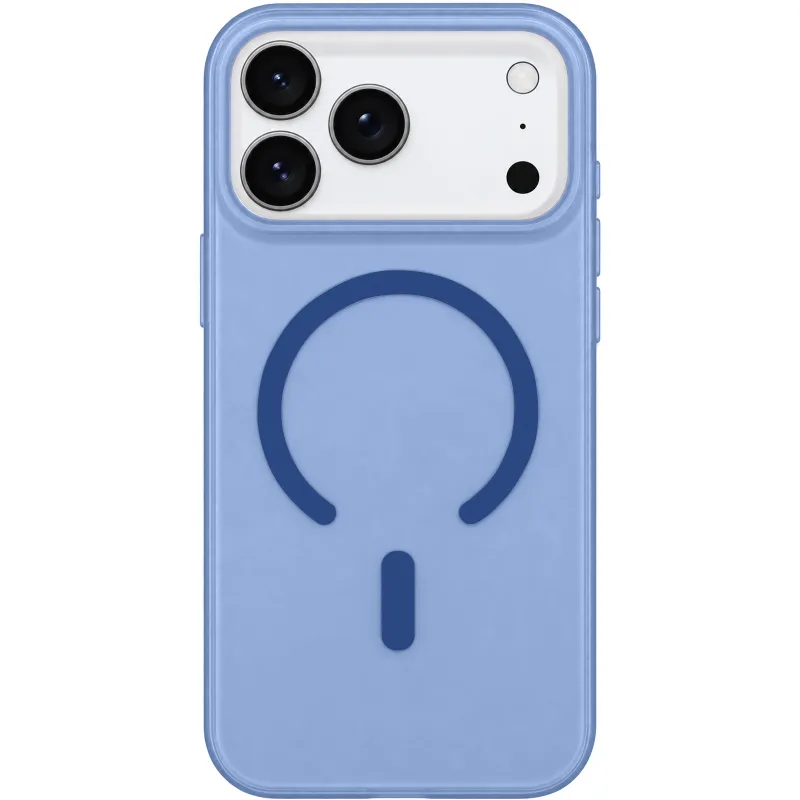 Чехол PC Matte Color with Magnetic Fit для Apple iPhone 17 Pro Max (6.9") – Blue. Фото 1 из 1