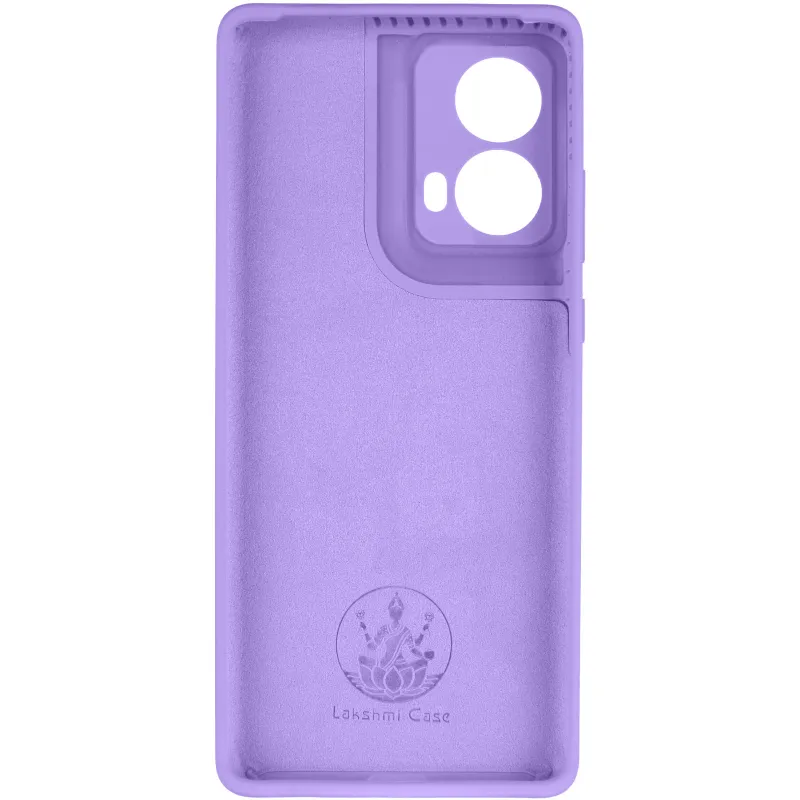 Чохол Silicone Case Lakshmi Premium із закритою камерою для Motorola Moto G85 – Бузковий / Dasheen. Фото 6 з 8
