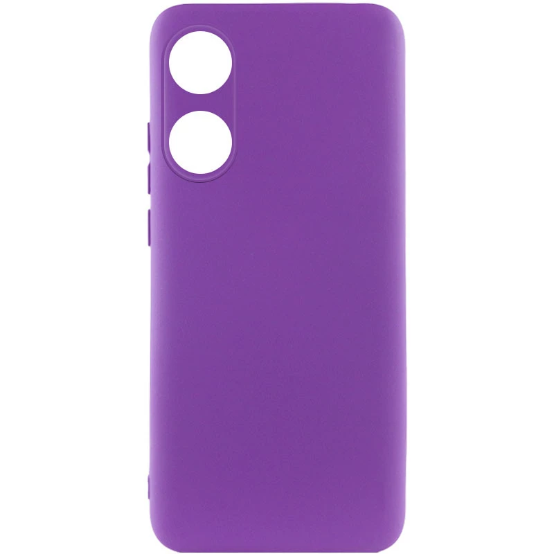 

Чохол Silicone Case Lakshmi з закритою камерою на Oppo A58 4G (Фіолетовий / Purple)