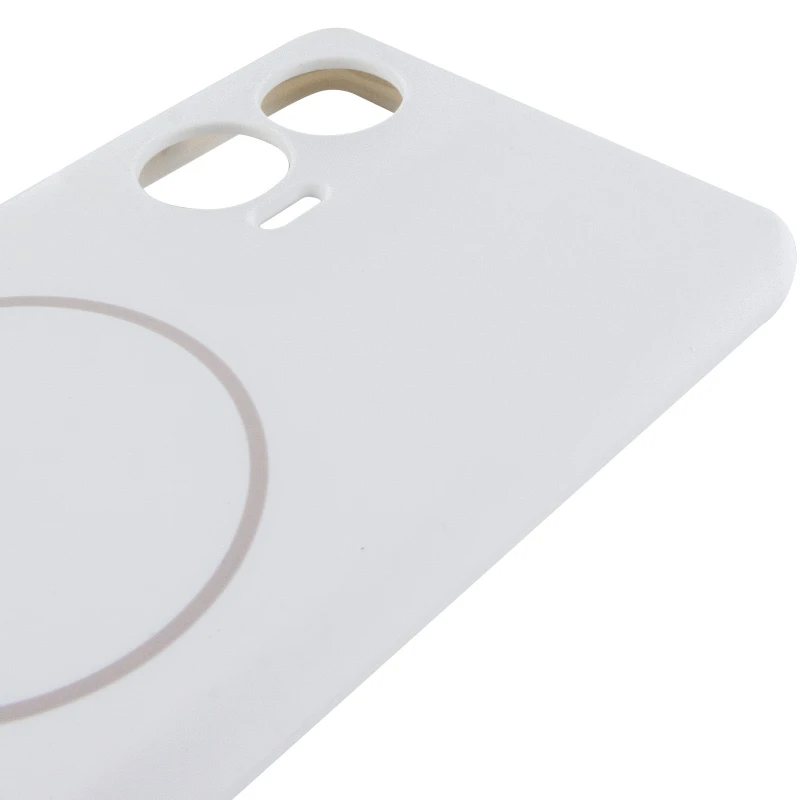 Силиконовый чехол Lakshmi MagFit с защитой камеры для Motorola Edge 50 – Белый / White. Фото 7 Силиконовый чехол Lakshmi MagFit с защитой камеры для Motorola Edge 50 – Белый / White. Фото 7 из 8