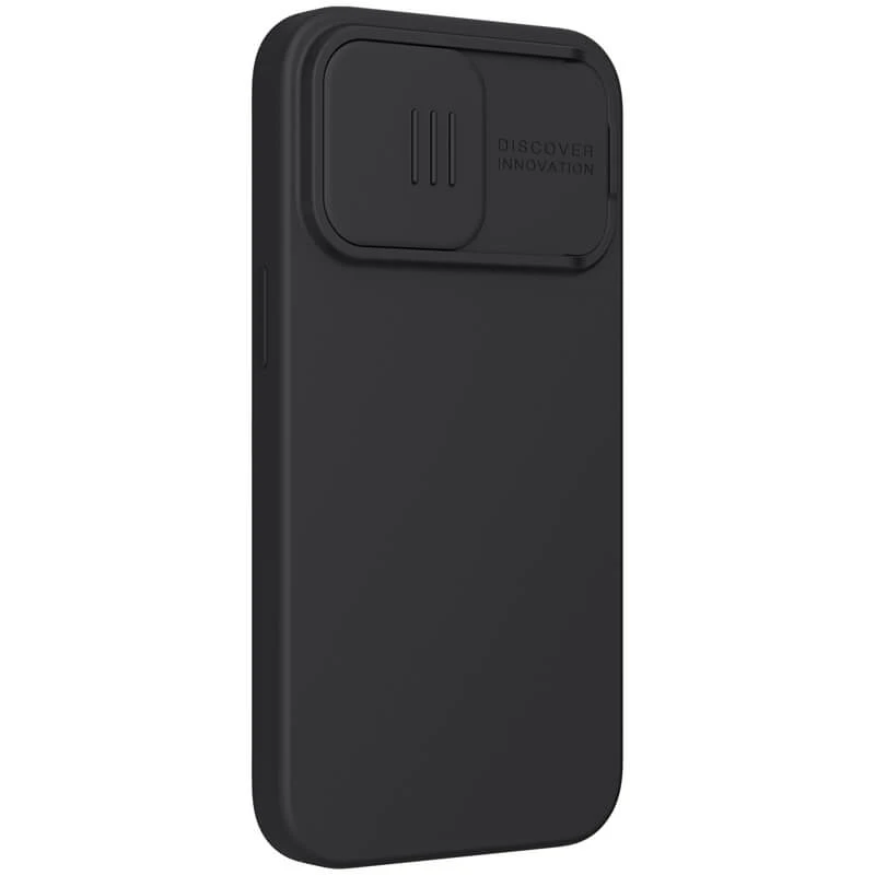 Силіконова накладка Nillkin зі шторкою для камери на Apple iPhone 14 Pro Max (6.7") – Чорний. Фото 3 з 6