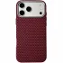Чохол TPU+PC KVZV Triangular Pattern with Magnetic Fit для Apple iPhone 17 Pro (6.3") – Red. Фото 1 з 1