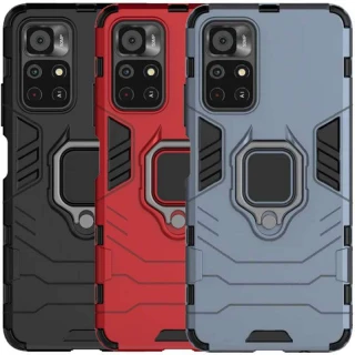 Протиударний чохол Transformer з кільцем на Xiaomi Poco M4 Pro 5G фото 1 Протиударний чохол Transformer з кільцем на Xiaomi Poco M4 Pro 5G фото 1 з 1