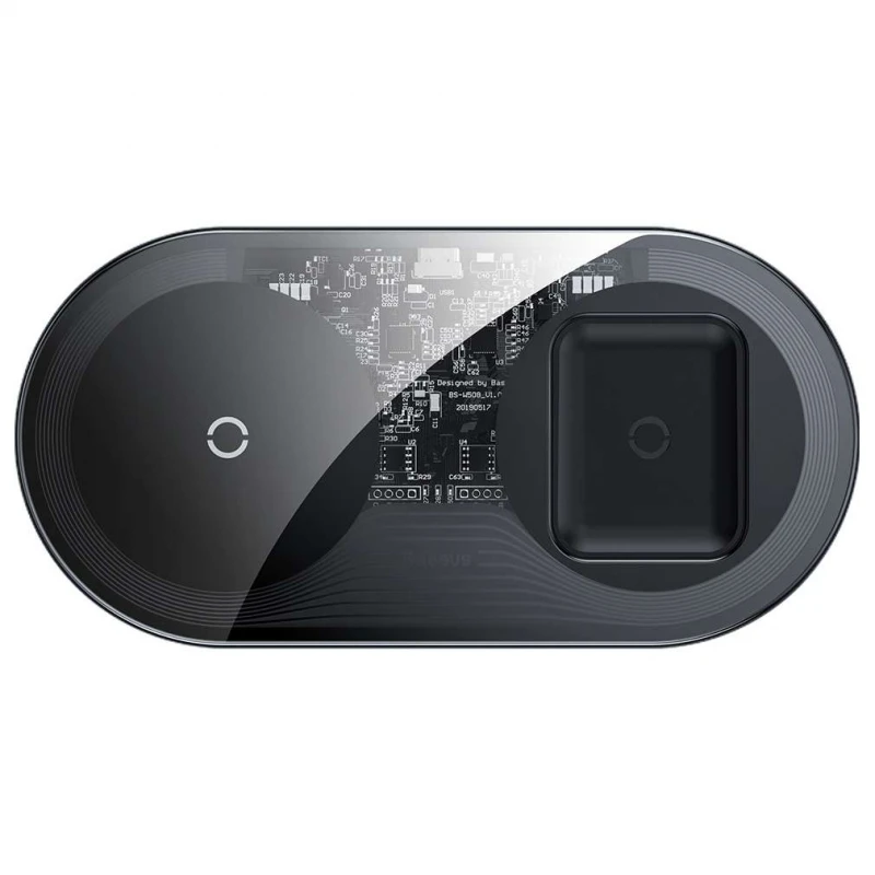 

БЗП Baseus Simple 2in1 18W (Прозорий)