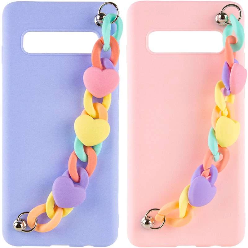 Чохол Heart з ланцюгом на Samsung Galaxy S10+ фото 1 з 1