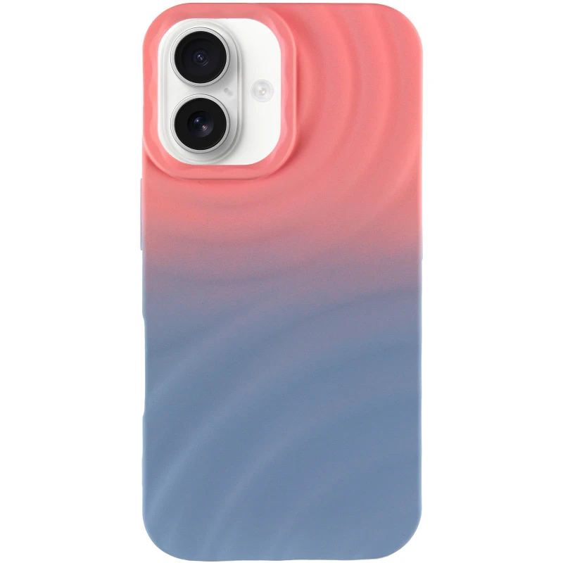 Чохол TPU ColorWave для Apple iPhone 16 – Peach / Sky. Фото 3 з 6