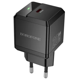 МЗП Borofone BN18 Intenso PD20W (1USB-C) — Black