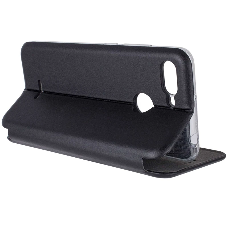 Чохол-книжка класичний на Xiaomi Redmi 6 – Чорний. Фото 4 з 6