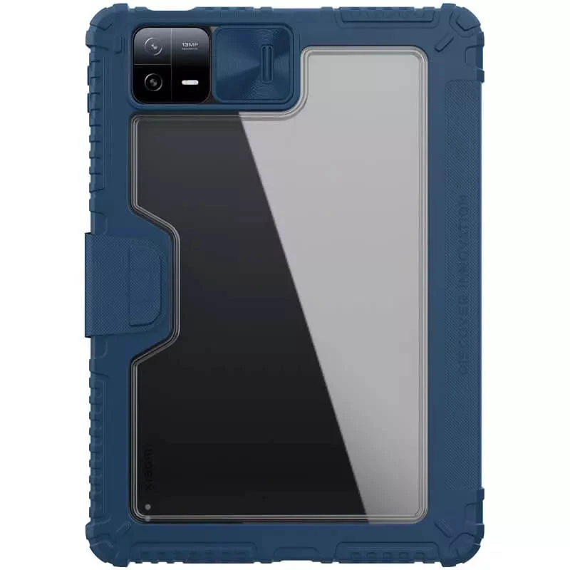 Протиударний чохол з посиленими кутами Nillkin Bumper Pro на Xiaomi Pad 6 / Pad 6 Pro (11") – Sapphire blue. Фото 3 з 5