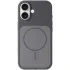 Чохол Silk Duo Color (AA) NO LOGO with Magnetic Fit для Apple iPhone 17 (6.3") – Gray. Фото 4 з 7