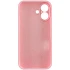 Чохол Silk Full Camera Protective (AA) NO LOGO для Apple iPhone 16 Plus – Рожевий / Light pink. Фото 6 з 7
