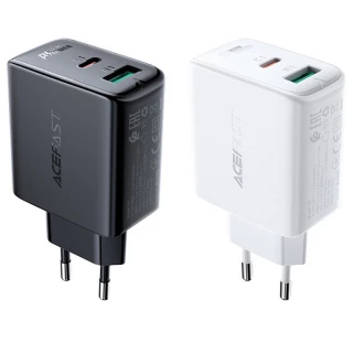 СЗУ Acefast A5 PD32W GaN (USB-C+USB-A) фото 1 из 1