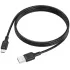 Дата кабель Borofone BX113 Lenny USB to MicroUSB 2.4A (2m) – Black. Фото 4 з 5