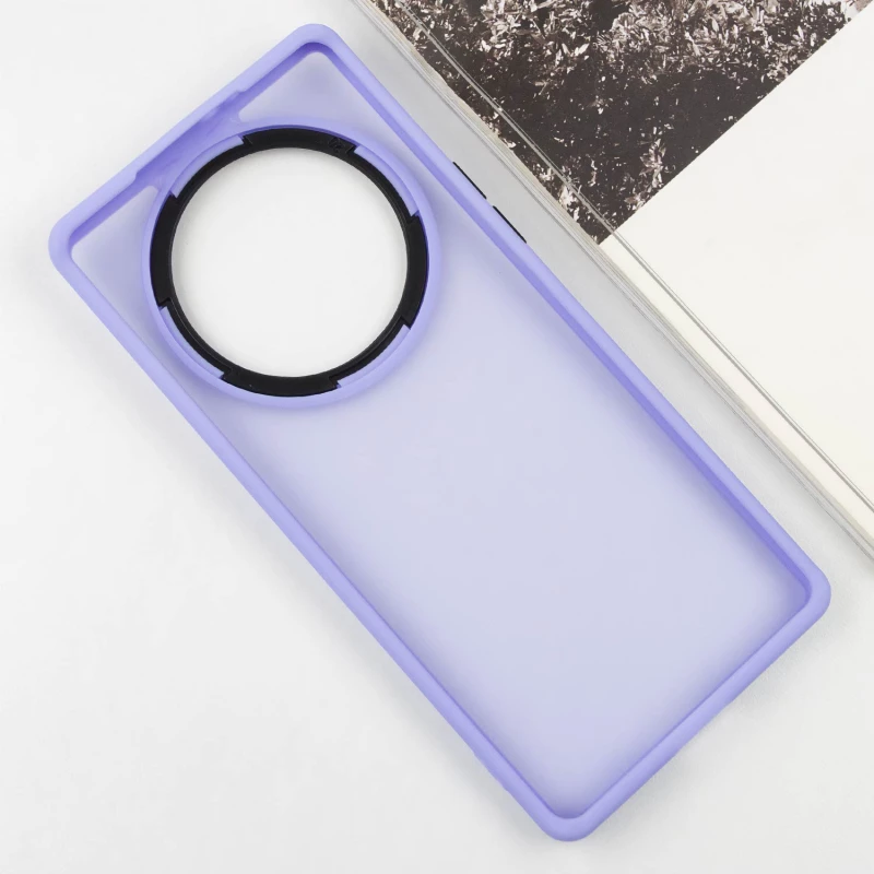 Чехол TPU+PC Lyon Frosted на Xiaomi Redmi A3 – Purple. Фото 3 из 5