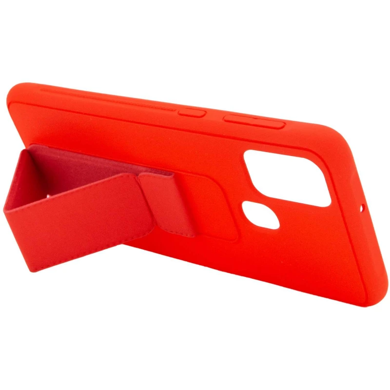 Силіконовий чохол з тримачем для руки на Samsung Galaxy M31 – Red. Фото 4 з 4
