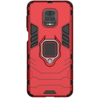 Противоударный чехол Transformer с кольцом для Xiaomi Redmi Note 9s / Note 9 Pro / Note 9 Pro Max фото 1 из 5