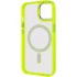 Силіконовий чохол Iris с MagSafe на Apple iPhone 12 Pro Max (6.7") – Жовтий. Фото 5 з 9