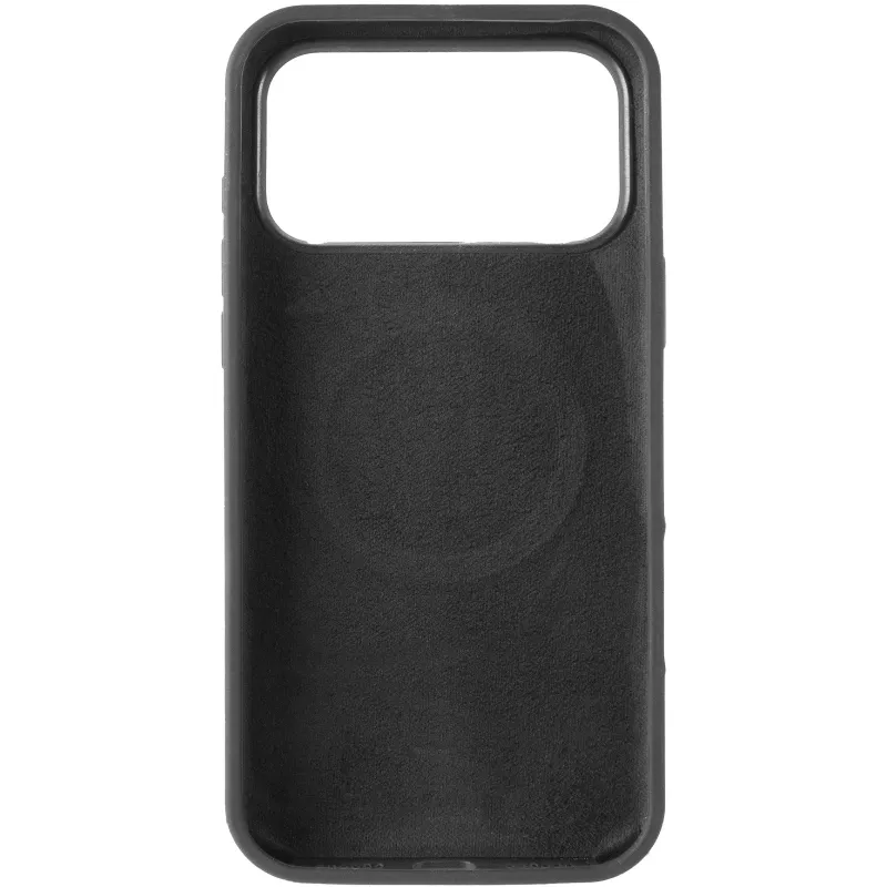 Чохол Silk Duo Color (AA) NO LOGO with Magnetic Fit для Apple iPhone 18 Pro – Black. Фото 4 з 6