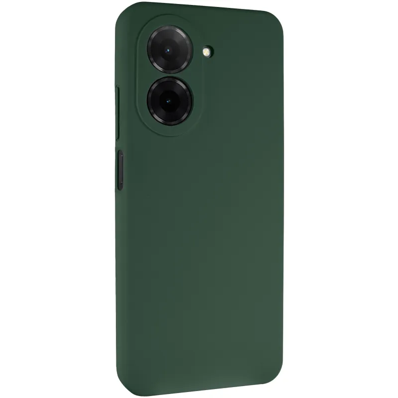 Чохол Silicone Case Lakshmi Premium із закритою камерою для Xiaomi Poco C71 – Зелений / Cyprus Green. Фото 2 з 8