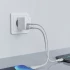 СЗУ Acefast A5 PD32W GaN (USB-C+USB-A) – White. Фото 3 из 4