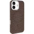 Чехол TPU+PC KVZV Triangular Pattern with Magnetic Fit для Apple iPhone 17 (6.3") – Khaki. Фото 3 из 7