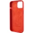 Чехол Silicone Case с металлическими кнопками для Apple iPhone 14 (6.1") – Красный / Red. Фото 6 из 9