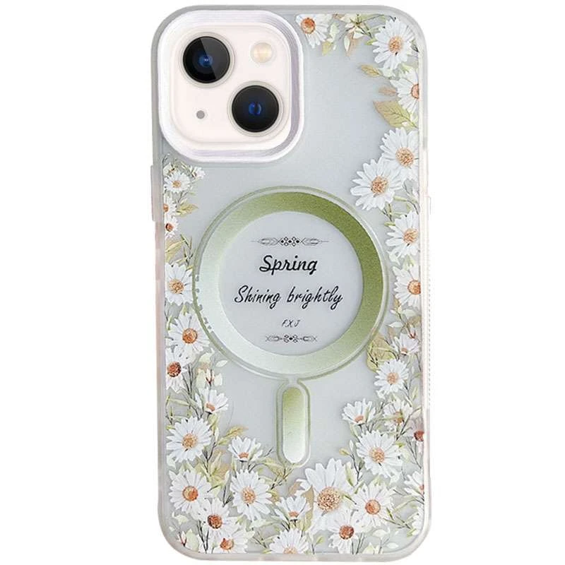 Нежность цветущий чехол с MagSafe для Apple iPhone 14 (6.1") – Enjoy spring. Фото 2 из 2