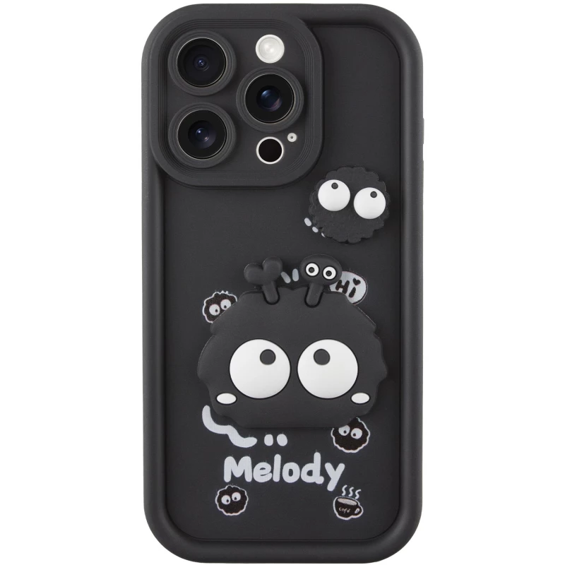Чохол TPU Toys Case для Apple iPhone 15 Pro (6.1") – Black / Melody. Фото 1 з 7
