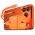 МЗП Amaya E450S PD45W GaN (1USB-C) + кабель Type-C to Type-C – Orange. Фото 1 з 2