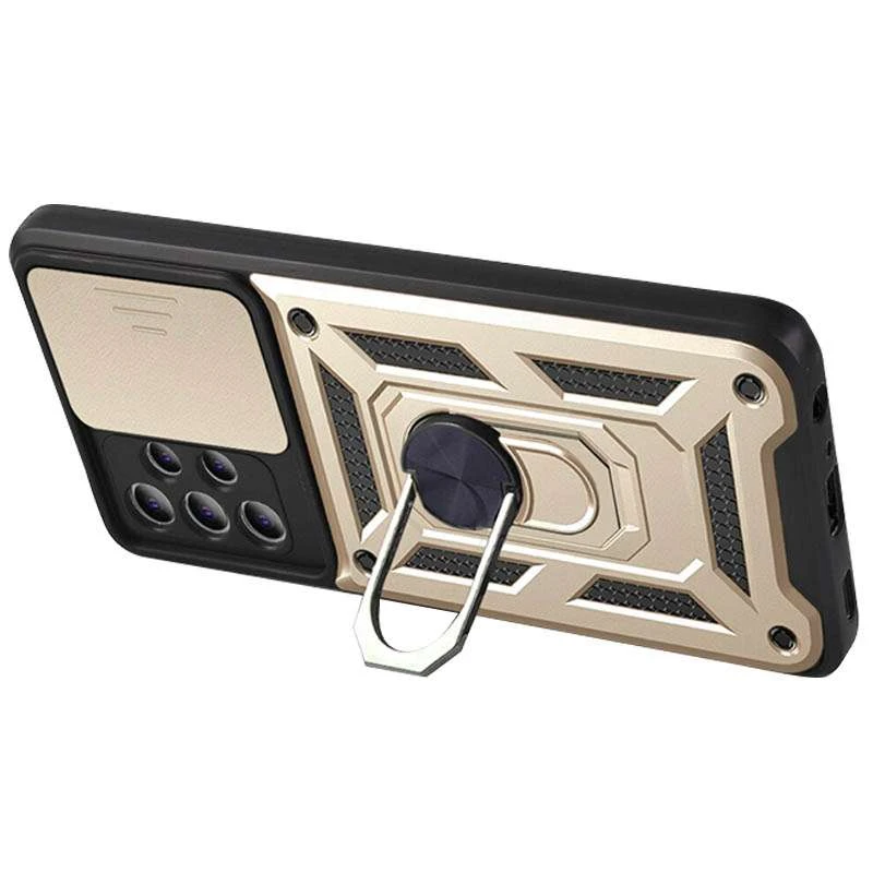 Протиударний чохол Serge Ring з захистом камери на Samsung Galaxy A32 (A325F) 4G – Золотий. Фото 4 з 10