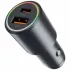 АЗП Proove Double Energy Plus PD53W+QC3.0 (1USB-A/1C) – Metal gray. Фото 3 з 6