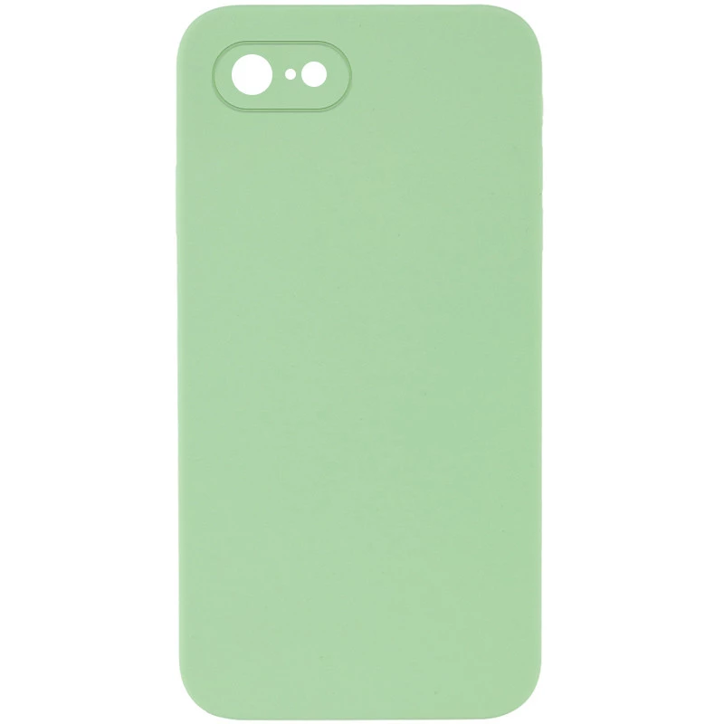 Чохол Silicone Case Square L з захистом камери на Apple iPhone 7 / 8 (4.7") – М'ятний / Mint. Фото 1 з 3