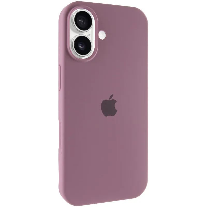 Чехол Silicone Case с закрытым низом для Apple iPhone 17 (6.3") – Лиловый / Lilac Pride. Фото 2 из 6